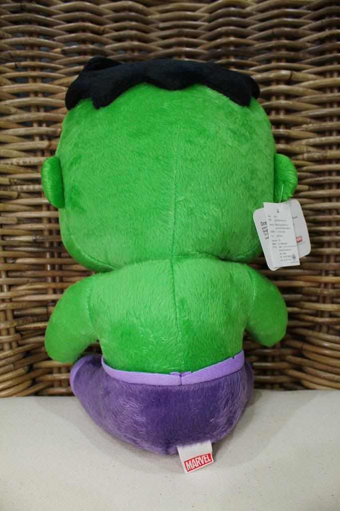 incredible hulk plush doll